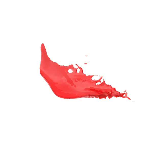 red paint splash png