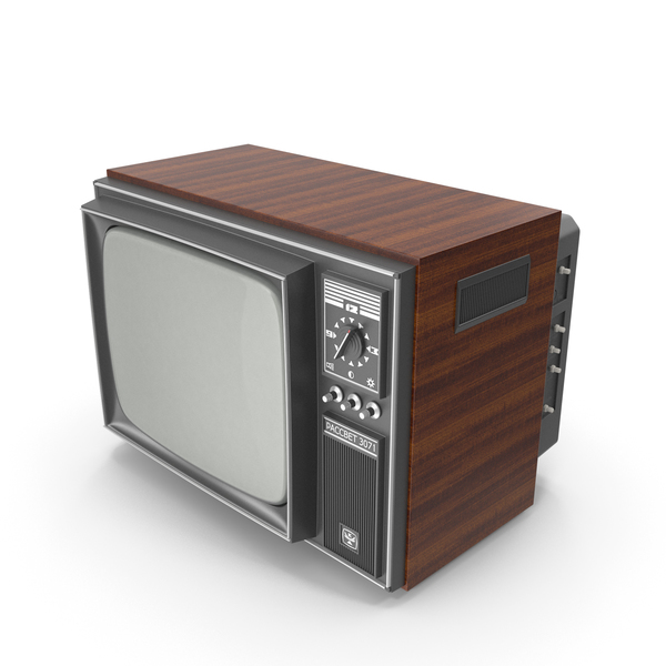 Retro TV Rassvet 3071 Crt PNG Images & PSDs for Download | PixelSquid