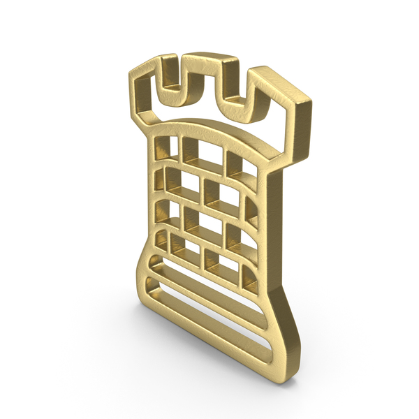 Gold Chess Rook Piece PNG Images & PSDs for Download