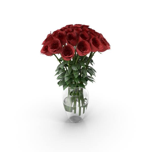 Roses In Vase Png Images Psds For