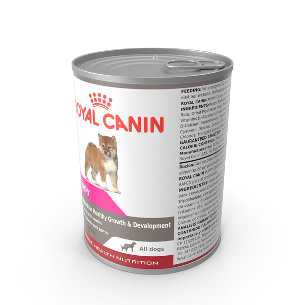 Royal Canin Puppy Food Can PNG Images PSDs for Download PixelSquid S120752266