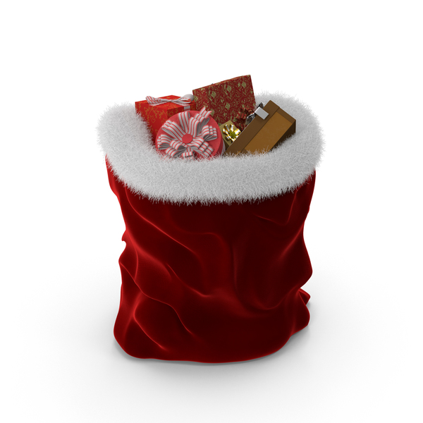 AJKPhotographyNJShop Black Santa Holding Bag Christmas PNG Digital Overlay