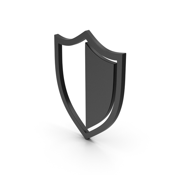 3d shield vector logo