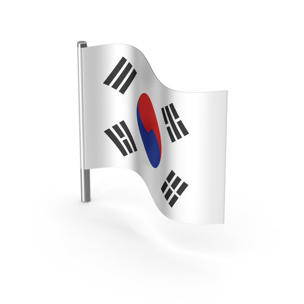 South Korea Cartoon Flag PNG Images & PSDs for Download | PixelSquid -  S112129729