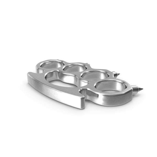 Spiked Silver Brass Knuckles PNG Images & PSDs for Download