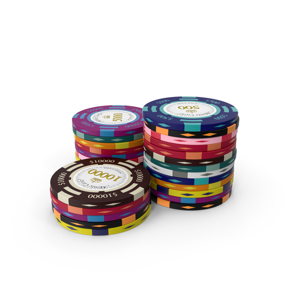 poker chip stack designs