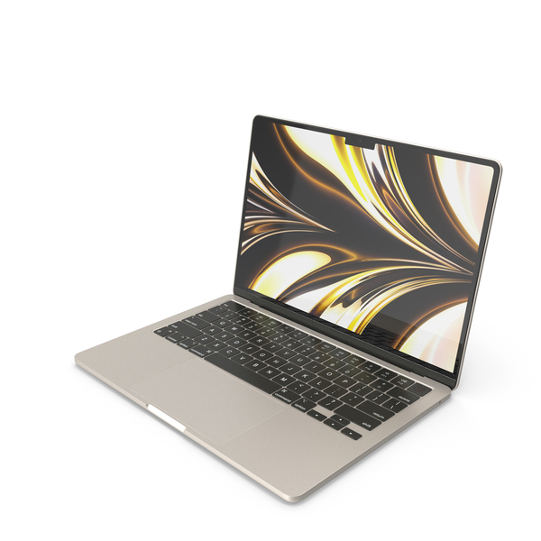 Starlight MacBook Air M2 2022 PNG Images & PSDs for Download 