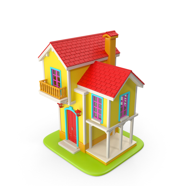 Toon House PNG Images & PSDs for Download | PixelSquid - S113549895