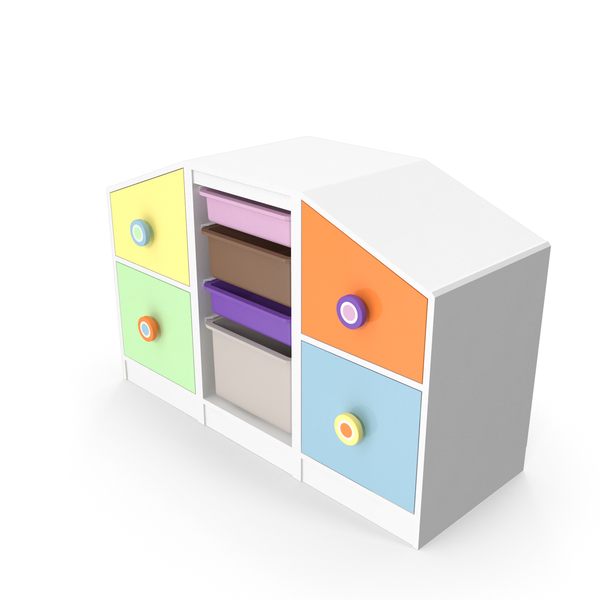 KIDS' DRAWER SHELVES - Multicolor