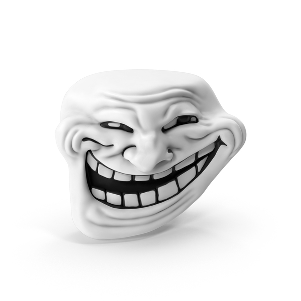 Mouth Closed Troll Face PNG