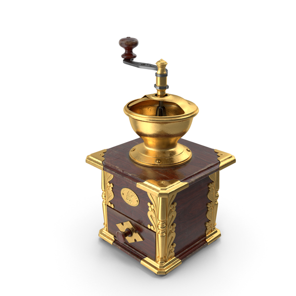 3d model old vintage coffee maker