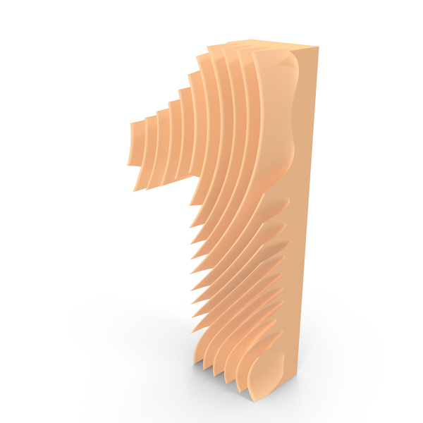Wavy Shape Number 1 PNG Images & PSDs for Download | PixelSquid