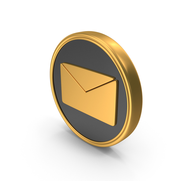 Web Mail Gold Coin PNG Images PSDs for Download PixelSquid