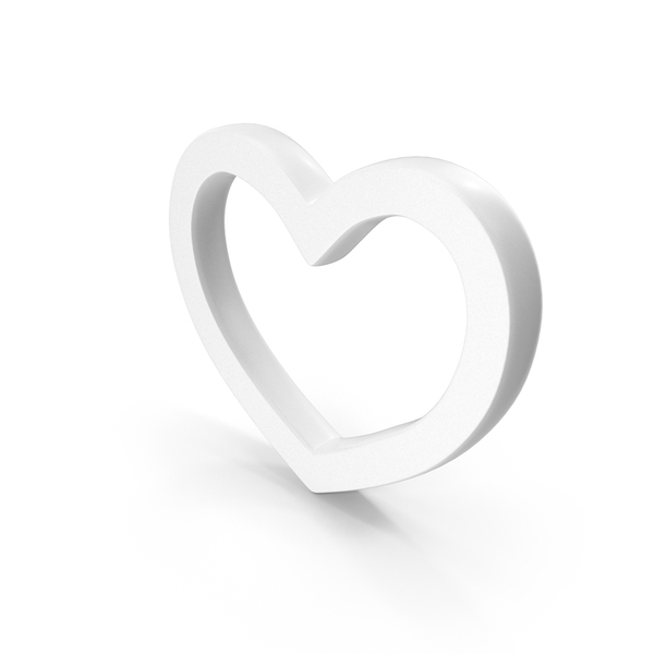 White Heart Symbol PNG Images & PSDs for Download PixelSquid S11892753D
