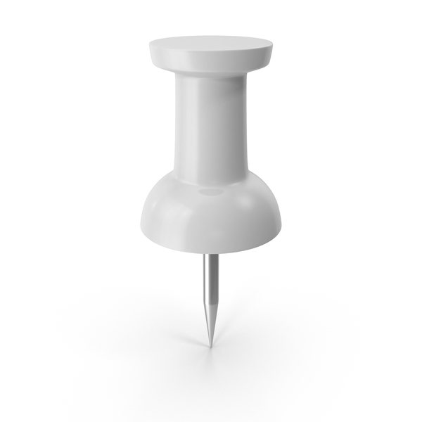 White Push Pin PNG Images & PSDs for Download