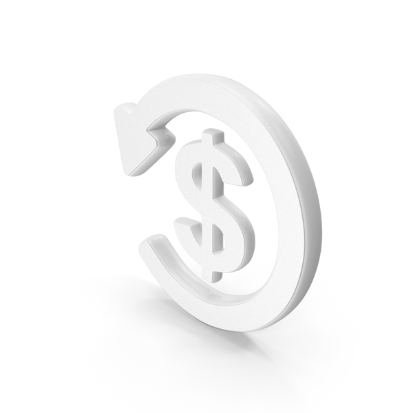 White Refund Dollar Symbol Png Images & Psds For Download 