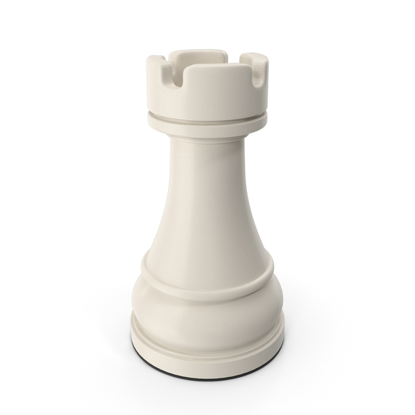 Chess Pieces - Rook White