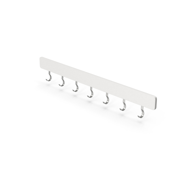 White Wall Hanger PNG Images PSDs for Download PixelSquid S12058426E
