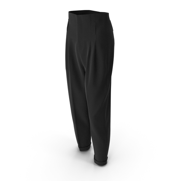 Black Pants PNG HD Isolated