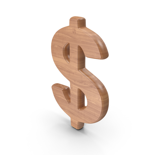 Wood Dollar Currency Symbol PNG Images & PSDs for Download PixelSquid