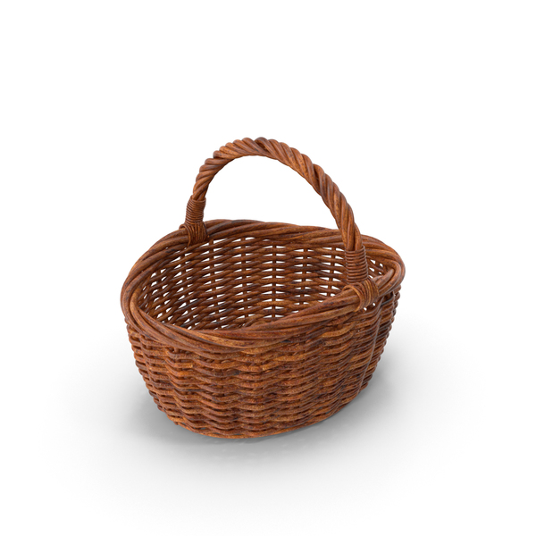 Wicker Basket Stock Illustration - Download Image Now - Basket