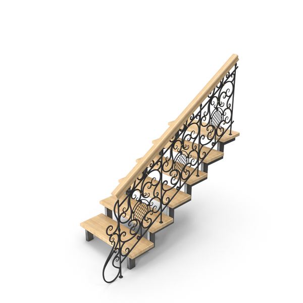 Wrought Iron Stair Railing Png Images Psds For Download Pixelsquid S