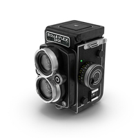 Rolleiflex摄像头PNG和PSD图像