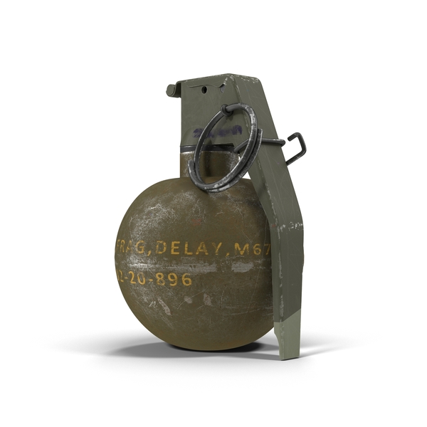 M67 Hand Grenade PNG & PSD Images