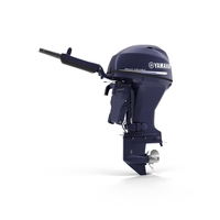 Yamaha Boat Motor PNG和PSD图像