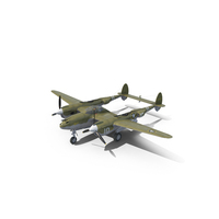 Lockheed P-38 Lightning PNG & PSD Images