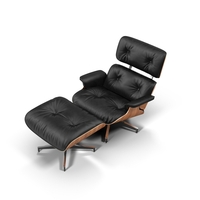 Eames Chair - Black PNG & PSD Images
