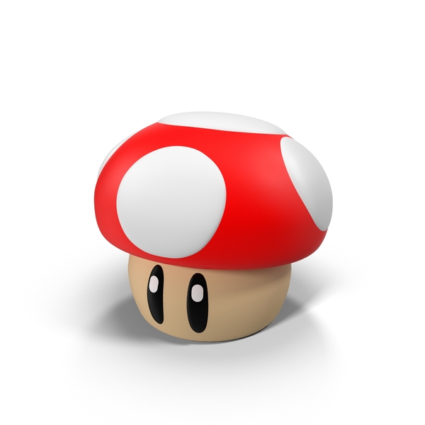Super Mario Mushroom Figure PNG & PSD Images