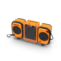 浮动的Boombox PNG和PSD图像