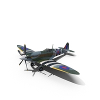 Supermarine Spitfire PNG和PSD图像