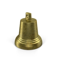 Small Brass Bell PNG & PSD Images