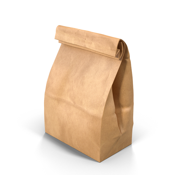 Brown Paper Lunch Bag PNG & PSD Images