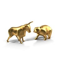 Bull & Bear PNG & PSD Images