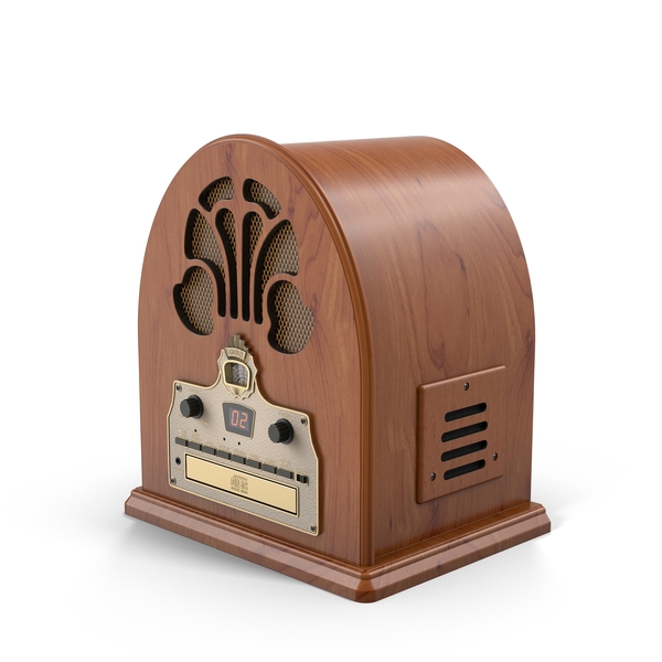 Cathedral Antique Radio PNG & PSD Images