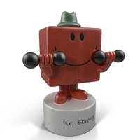 Mr. Strong Figurine PNG & PSD Images
