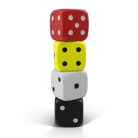 Stack of Dice PNG & PSD Images