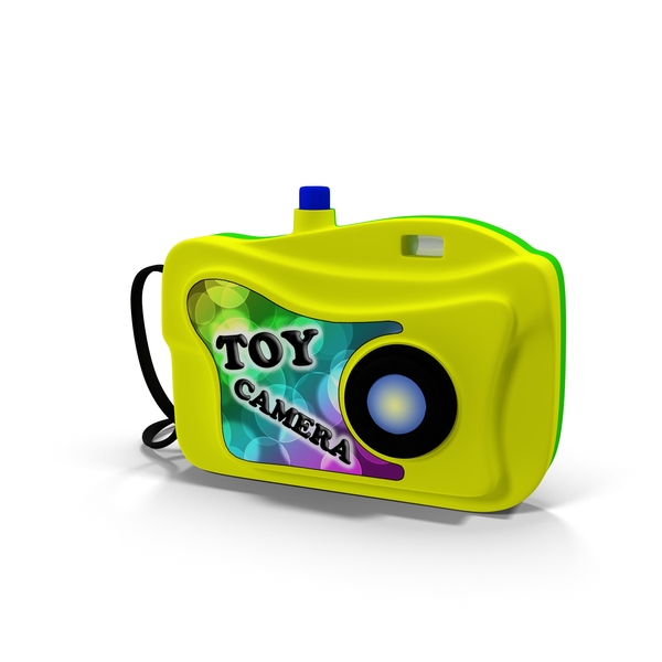 玩具相机PNG和PSD图像