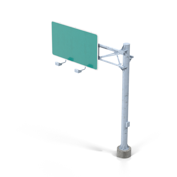 Blank Highway Sign PNG & PSD Images