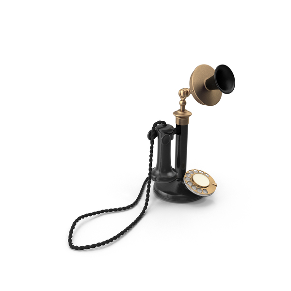 Candlestick Phone PNG & PSD Images