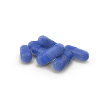 Blue Pill Capsules PNG & PSD Images