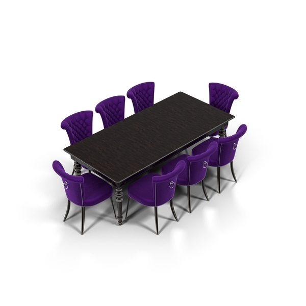 Modern Dining Set PNG & PSD Images