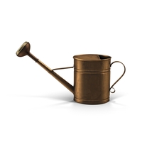 Copper Watering Can PNG & PSD Images