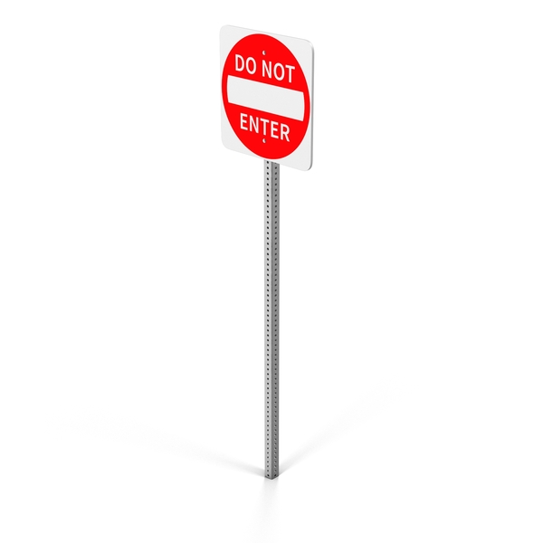 Do Not Enter Sign PNG & PSD Images