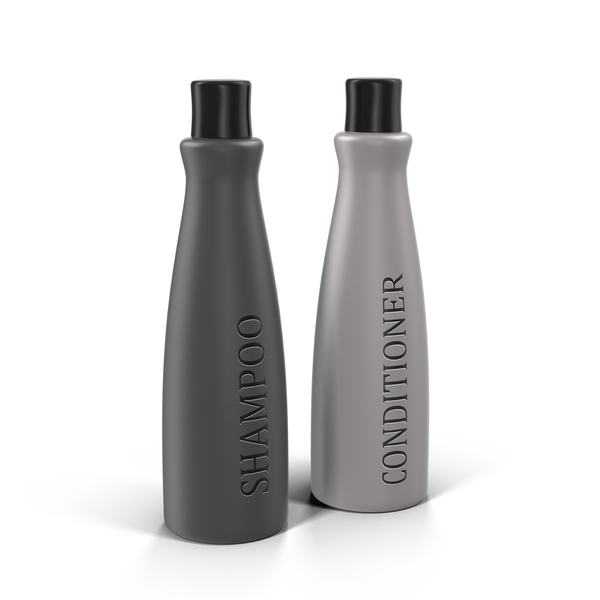 Shampoo and Conditioner Bottles PNG & PSD Images