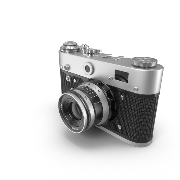 Vintage Rangefinder Camera PNG & PSD Images