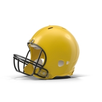Yellow Football Helmet PNG & PSD Images